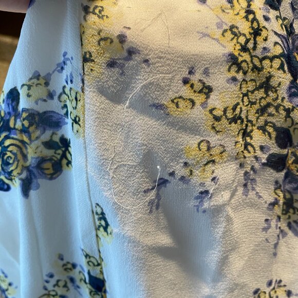 NWT JOIE Flowy Floral Print Silk Maxi Dress Size Small - Picture 15 of 15